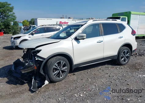 2020 Nissan Rogue Sv Intelligent Awd z USA, uszkodzony, nr VIN JN8AT2MV7LW135818
